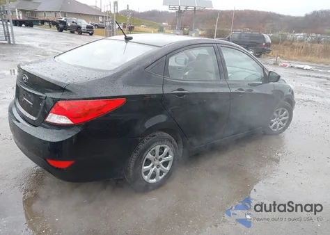 2013 Hyundai Accent Gls z USA, uszkodzony, nr VIN KMHCT4AE9DU559837
